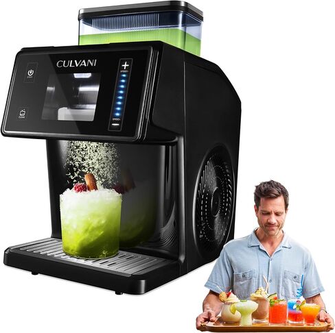 Snowlux Shaved Snowflake Ice Machine | Self-Cleaning, 8-Speed Custom Texture Control, Professional Cooling System, Sugar-Free Friendly | Smoothies, Snow Cones, Cocktails & Frozen Desserts in Saudi Arabia