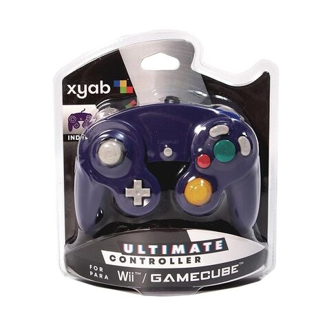 XYAB GameCube Controller – Indigo | Compatible with Nintendo Wii & GameCube | Wired Joystick | Classic Retro Gamepad in Kuwait