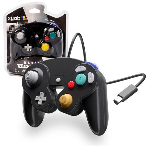 XYAB GameCube Controller – Indigo | Compatible with Nintendo Wii & GameCube | Wired Joystick | Classic Retro Gamepad in Kuwait