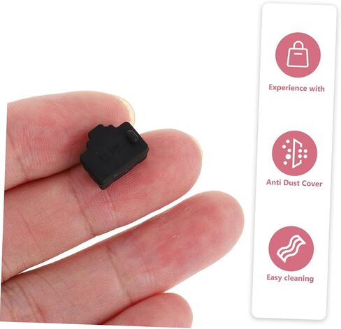 VABUELLY 50pcs Ethernet Port Dust Capts لجهاز التوجيه للكمبيوتر الشخصي والوزن الخفيف سهل الاستخدام من موانئ الغبار والأوساخ in Kuwait