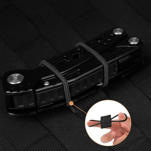 20 PCS MOLLE FACKEMNMENT KIT ، وأشرطة متعددة الأغراض لحامل اللوحة ، وحقيبة الظهر ، وملحقات السترة in Saudi Arabia