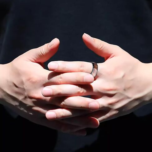 Generic T5577 Chip Epoxy Wood Grain Ceramic REWRIMIC 125KHz RFID SMART FAFT FING FOR CLONE TK4100 أو EM4100 BEAKWARDS (US#11 68MM) in Kuwait