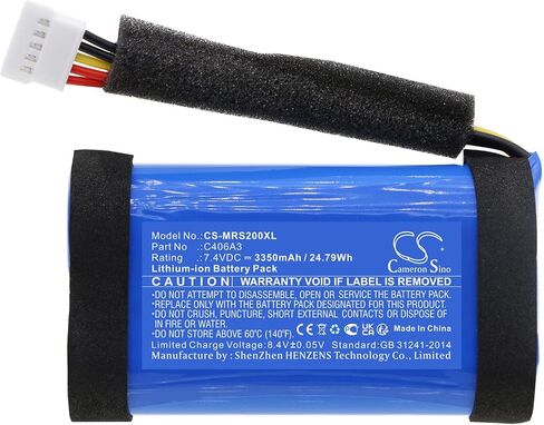 Cameron Sino Battery for Marshall Stockwell II PN:Marshall C406A3 3350mAh / 24.79Wh in Saudi Arabia