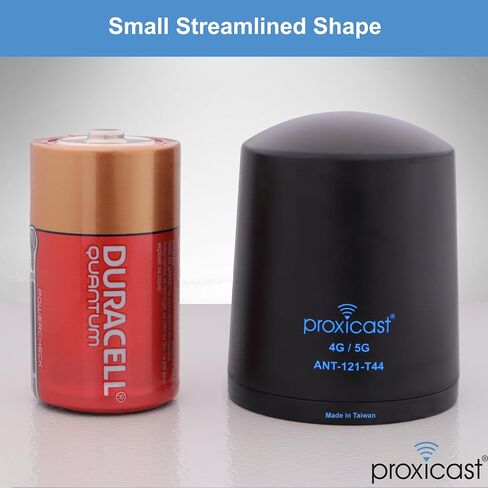 PROCCOCKAST 4X4 MIMO 5G ANTENNA-FANDAL المقاومة منخفضة الانحراف من خلال التثبيت من خلال الفتحة-2 قدم-أبيض-متوافق مع Cisco ، Cradlepoint ، Digi ، Mofi وغيرها (ANT-121-T44-W-06) in Saudi Arabia
