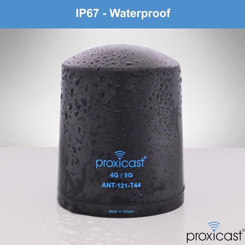 PROCCOCKAST 4X4 MIMO 5G ANTENNA-FANDAL المقاومة منخفضة الانحراف من خلال التثبيت من خلال الفتحة-2 قدم-أبيض-متوافق مع Cisco ، Cradlepoint ، Digi ، Mofi وغيرها (ANT-121-T44-W-06) in Saudi Arabia
