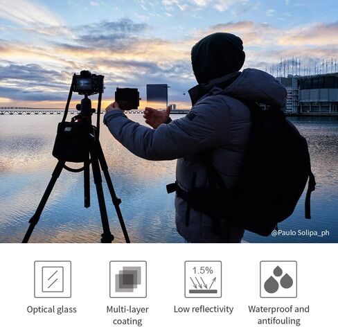 Square ND1000 + ND16 + Soft ND8 + مجموعة حامل المرشح المعدنية + 8 مجموعة تصفية حلقات المحول in Saudi Arabia