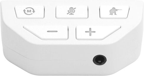 محول صوت محول سماعات الرأس ، محول سماعة الرأس لأجهزة Xbox One Gamepad ، محول محول سماعة الرأس الصوتية ، مع التحكم في اللعبة ومزامنة صوت الاستريو (أبيض) in Saudi Arabia