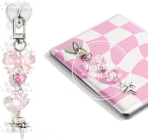 Kaciola Charms for E-reader, Cute Phone Charm Chains Bracelets Accessories for Readers Booklovers Women Men, Charms Compatible for E-Reader/Phone/Paper White (C01-C05) in Kuwait