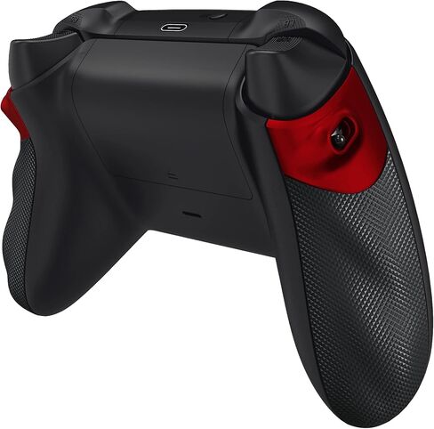 القضبان الجانبية المطاطية المتطرفة القضبان الجانبية القبضة القبعة المحفزات المحفز لوحدة تحكم Xbox Series X/S ، مقبض مقبض سدادة مضاد للانزلاق في أجهزة التحكم في Xbox Core-أسود ماس أسود in Kuwait