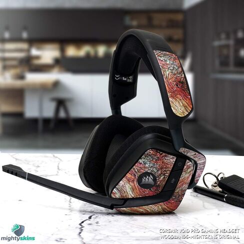 MightySkins Skin Compatible with Corsair Void Pro Gaming Headset - Cotton Candy | Protective, Durable, and Unique Vinyl Decal wrap Cover | Easy to Apply, Remove, and Change Styles | Made in The USA in Saudi Arabia