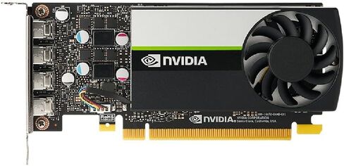 PNY NVIDIA T1000 8 GB بطاقة رسومية احترافية 8GB GDDR6 PCI Express 3.0 X16 ، فتحة واحدة ، 4x mini-displayport ، دعم 8K ، مروحة نشطة فائقة (VCNT1000-8GB-PB) in Saudi Arabia