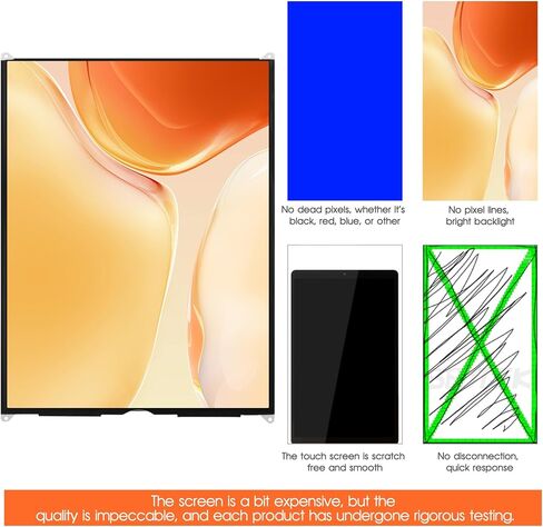 LCD لـ iPad 10.2 2021 استبدال الشاشة لـ iPad 9 Generation Display Panel A2602 ، A2603 ، A2604 ، A2605 شاشة LCD Tablet لـ IPAD 9th Gen LCD. in Saudi Arabia