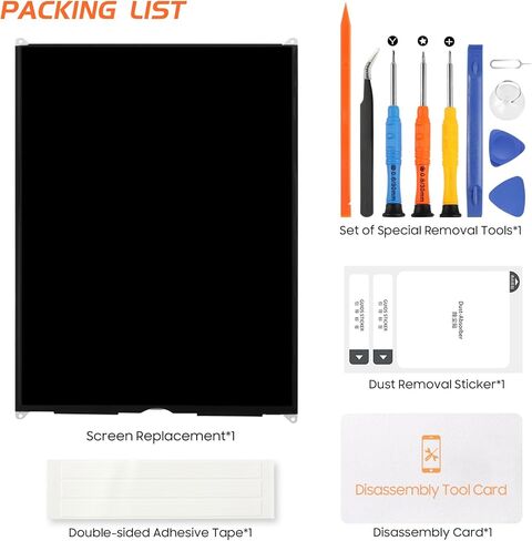 LCD لـ iPad 10.2 2021 استبدال الشاشة لـ iPad 9 Generation Display Panel A2602 ، A2603 ، A2604 ، A2605 شاشة LCD Tablet لـ IPAD 9th Gen LCD. in Saudi Arabia