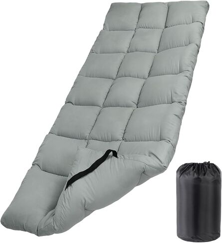 Tuphen Cot Mattress Pad-Cot Pads for Camping, Cot Mattress Topper, Camping Mattress Sleeping Pad 75"x30" Soft Lightweight Quilted Pads for Camp Cot/RV Bunk/Narrow Twin Beds in Kuwait