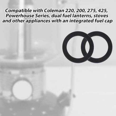 12pcs No.2 Cap Cap Seals لـ Coleman 220 الفوانيس والفوانيس المطاطية السوداء والمواقد استبدال قبعة الوقود in Saudi Arabia