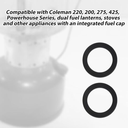 12pcs No.2 Cap Cap Seals لـ Coleman 220 الفوانيس والفوانيس المطاطية السوداء والمواقد استبدال قبعة الوقود in Saudi Arabia