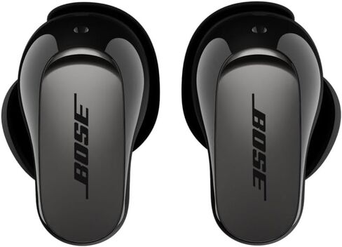 Bose New QuietComfort Ultra Bluetooth Earbuds (2nd Gen), Wireless Noise Cancelling Earbuds, Up to 6 Hours Battery, IPX4 Rating, Immersive Audio, Deep Bass, Black in Kuwait
