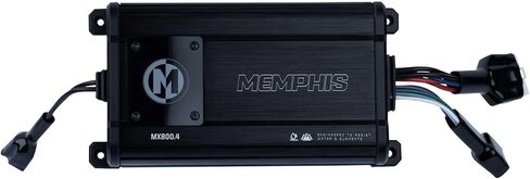 Memphis Audio SMC3 Marine Multi-Zone Media Center مع MX800.4 بما في ذلك KRXDK DASH KIT ومكبر الصوت KRXKIT ومجموعة تثبيت مكبر صوت مصممة لتناسب 2020-2022 KAWASAKI Teryx KRX in Saudi Arabia