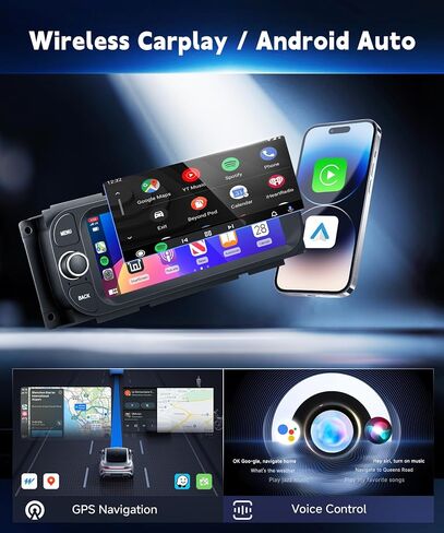2+64G Radio for Dodge Ram 1500/2500/3500 2002-2006,for Jeep Grand Cherokee 1999-2004,for Jeep Wrangler 2003-2006-Android Wireless CarPlay Android Auto 6.86" IPS Touch Screen Car Radio for Dodge Ram in Saudi Arabia