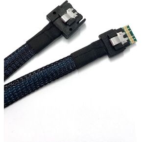 MCIO (38 PIN) إلى Slimsas 4i Cable (0.5m) | نقل بيانات تخزين الخادم | ميكررو ساتا in Kuwait