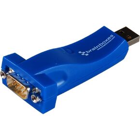Brainboxes RS232 1 PORT USB إلى المحول التسلسلي in Kuwait