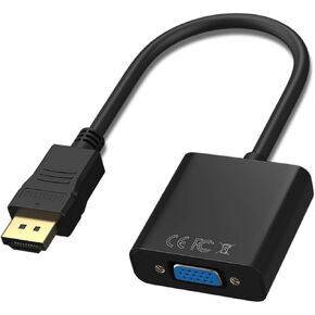 HDMI إلى VGA ، HDMI إلى VGA محول الفيديو (من الذكور إلى الإناث) لأجهزة الكمبيوتر ، أجهزة الكمبيوتر المكتبية ، أجهزة الكمبيوتر المحمولة ، أجهزة الكمبيوتر ، أجهزة العرض ، الشاشات ، HDTVs ، Raspberry PI ، Roku ، Xbox ، Chromebooks والمزيد in Kuwait