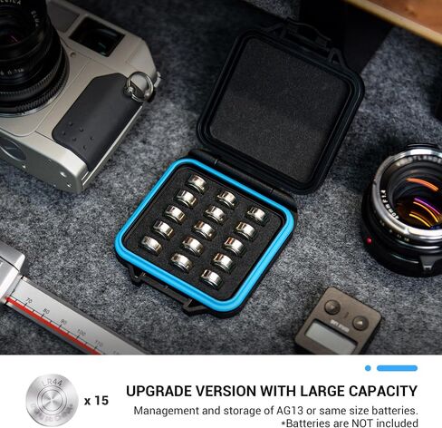 JJC 35 Pack LR44 Case Battery+15 CAPT LR44 CASE in Saudi Arabia