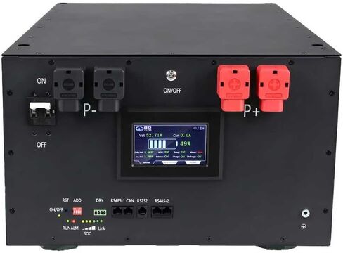 51.2V 280/300/314/320AH LIFEPO4 بطارية حزمة بطارية DIY ، مزودة بأجهزة PMS 15 كيلو وات ساعة ، مناسبة ل RV ، التخييم ، المقصورة ، السفن ، أنظمة طاقة الشبكة ، للأجهزة المنزلية in Kuwait