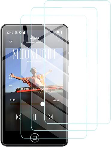 Screen Protector for AGXOV M302 4.02 Inches Touchscreen MP3 Player, High-definition Scratch Resistant Film,HD Clear Anti Blue Light, Bubble Free with Easy Installation Kit, 3 Pack in Saudi Arabia