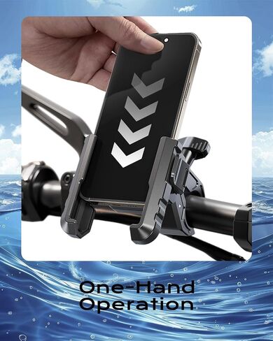 Boat Phone Holder Marine Cell Mount for Pontoon, Strap On Minimalist Design Smartphone Boat Accessories Compatible iPhone Android (White) in Saudi Arabia