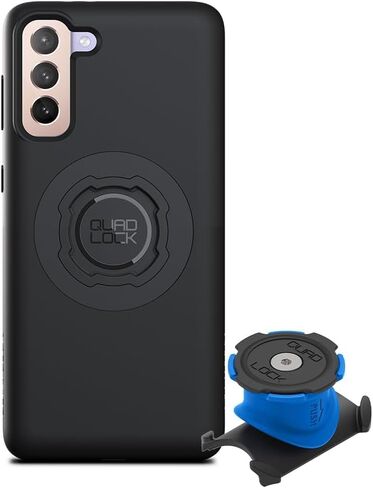 Quad Lock Stem/Handlebar Bike Phone Holder Kit with MAG Phone Case for Samsung Galaxy S25 Ultra in Saudi Arabia