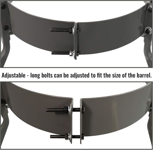 Highwild Deer Feeder 30 Gallon Barrel Band Leg Mounting Kit in Saudi Arabia
