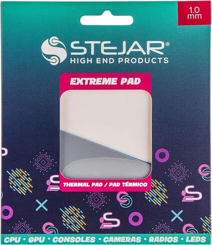 PAD الحرارية 95 × 45 × 1 مم-12.8 واط/م/MK واجهة حرارية عالية الأداء لوحدة المعالجة المركزية ، GPU ، PS5 ، Xbox ، ICS ، LEDs ، الكاميرات-سهلة القطع ، غير موصوفة ، التبريد الشديد in Kuwait