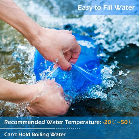 Triwonder Hydration المثانة الخزان 1.5 لتر 2L 3L BPA المثانة المجانية للمياه لتشغيل حقيبة ظهر للتخييم على ركوب الدراجات في ركوب الدراجات. in Kuwait