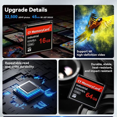 64GB Original high Speed CF Memory Card UDMA Speed Up to 60MB/s SLR Camera CF Card in Saudi Arabia