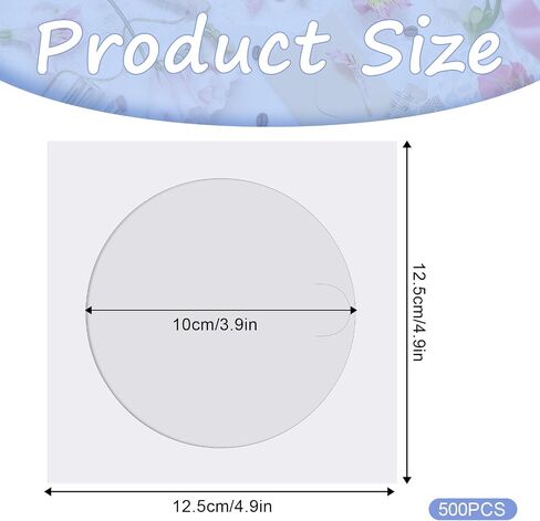 500 PCS Paper CD Sleeves DVD Paper Sleeves Envelope Holder with Clear Window and Flap, 80g Thick White CD Sleeve Storage Cases Holder DVD Cases Media Storage in Saudi Arabia