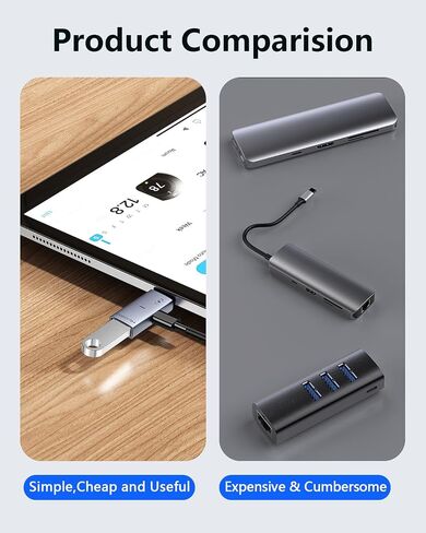 محول USB C OTG مع شحن سريع ، فاصل 2 حزمة للشحن في وقت واحد ونقل البيانات ، متوافق مع سطح البخار ، Galaxy S24 ، Nintendo Switch ، Chromecast ، 3D Printer ، PI-KVM ، Pixel 4 in Saudi Arabia