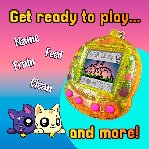 Giga Pets Cryptids Interactive Digital Pet, Bigfoot, Mothman, Loch Ness Monster Pets for Kids, 90’s Gaming Gift for Boys and Girls in Saudi Arabia