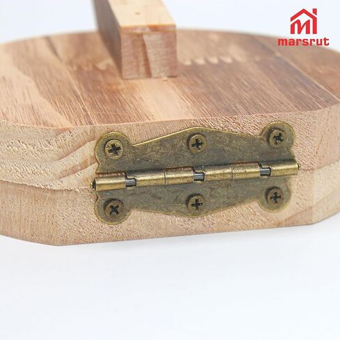 4.72" Tortilla Press Wooden, Aplastador De Tortillas Tortilladora Para Hacer Presser Skin Wrapper Gadgets for Indian Roti Dumpling Tortillero Tortillera Manual Corn Sugar Pancake Ravioli Pizza Kitchen in Saudi Arabia