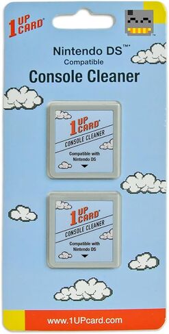 1UPCARD VIDEO Game Console Cleaner متوافق مع Nintendo DS و 3DS - 2 Pack in Saudi Arabia