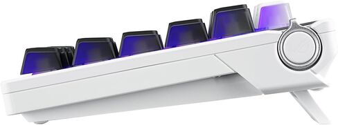 ASUS ROG Azoth X Wireless Mechanical Gaming Keyboard – 75% TKL, Tri-Mode Connectivity, Hot Swappable Pre-lubed ROG NX V2 Snow Linear Switches, South-Facing PCB, PBT Keycaps, PC/Mac Support - White in Saudi Arabia