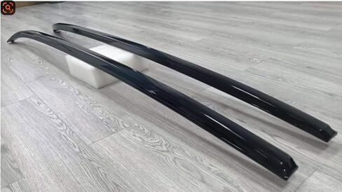 2pcs رف سقف رف متقاطع للسطح متوافق مع أسطح نقاط ثابتة تناسب تويوتا رايز 2023 (الفضة) in Kuwait