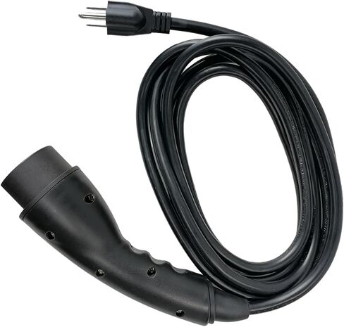 [UL Listed] Golf Cart Charging Power Cord Assembly Fits for Evolution EV, Replaces OEM# 2.04.0620, Heavy Duty Charge Cable Factory Replacement with US Plug (Black 10ft) in Saudi Arabia