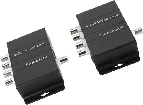 4 قناة مضاعفة الفيديو ، BNC رئيس واجهة anti anti coax coax multiproxer التناظرية مضاعفة الفيديو لمراقبة الفيديو in Saudi Arabia