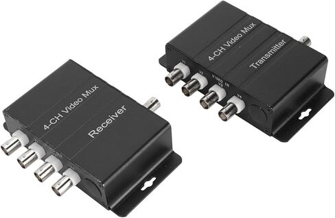 4 قناة مضاعفة الفيديو ، BNC رئيس واجهة anti anti coax coax multiproxer التناظرية مضاعفة الفيديو لمراقبة الفيديو in Saudi Arabia