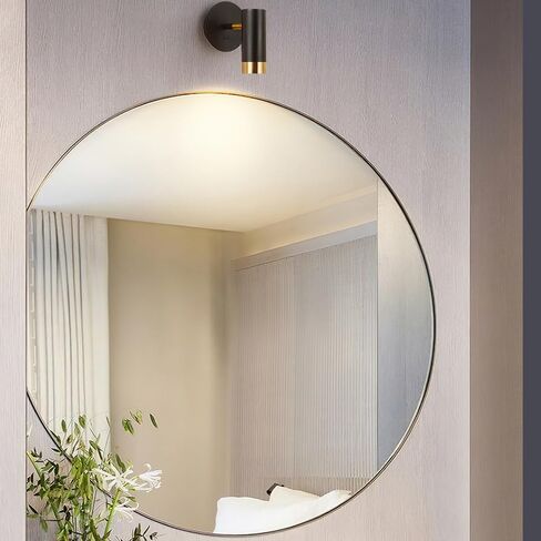 Led Wall Lamp for Reading, Bedside 5W Wall Mounted Reading Light, 350° Rotatable Headboard Spotlight, Bedroom Study Room Ligting Fixture - 3000K Warm Light in Saudi Arabia