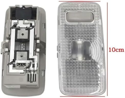 Car Roof Reading Light Car Accessories Interior Reading Light with Switch for Nissan for Qashqai J10 J11 2008-2019 for X-Trail 2010-2013 for Teana in Saudi Arabia