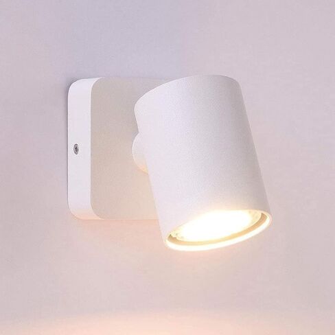 Warm White LED Reading Light with Switch, Wall Mounted Downlight for Bedroom and Living Room, Compatible with Home Decor, Chaner Brand in Saudi Arabia