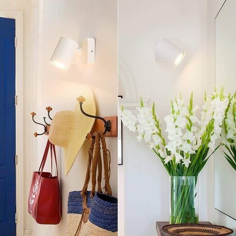 Warm White LED Reading Light with Switch, Wall Mounted Downlight for Bedroom and Living Room, Compatible with Home Decor, Chaner Brand in Saudi Arabia