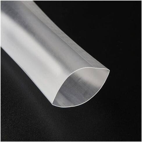 10Meter Transparent Clear Heat Shrink Tube Shrinkable Tubing Sleeving Wrap Wire Kits 2:1, for Wiring Accessories heatshrink 1pcs(25mmx10meters) in Kuwait